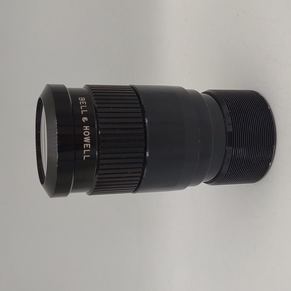 Vintage bell & Howell lot projection projector lens 2" f1.2 filmovara attachment - Picture 8 of 8